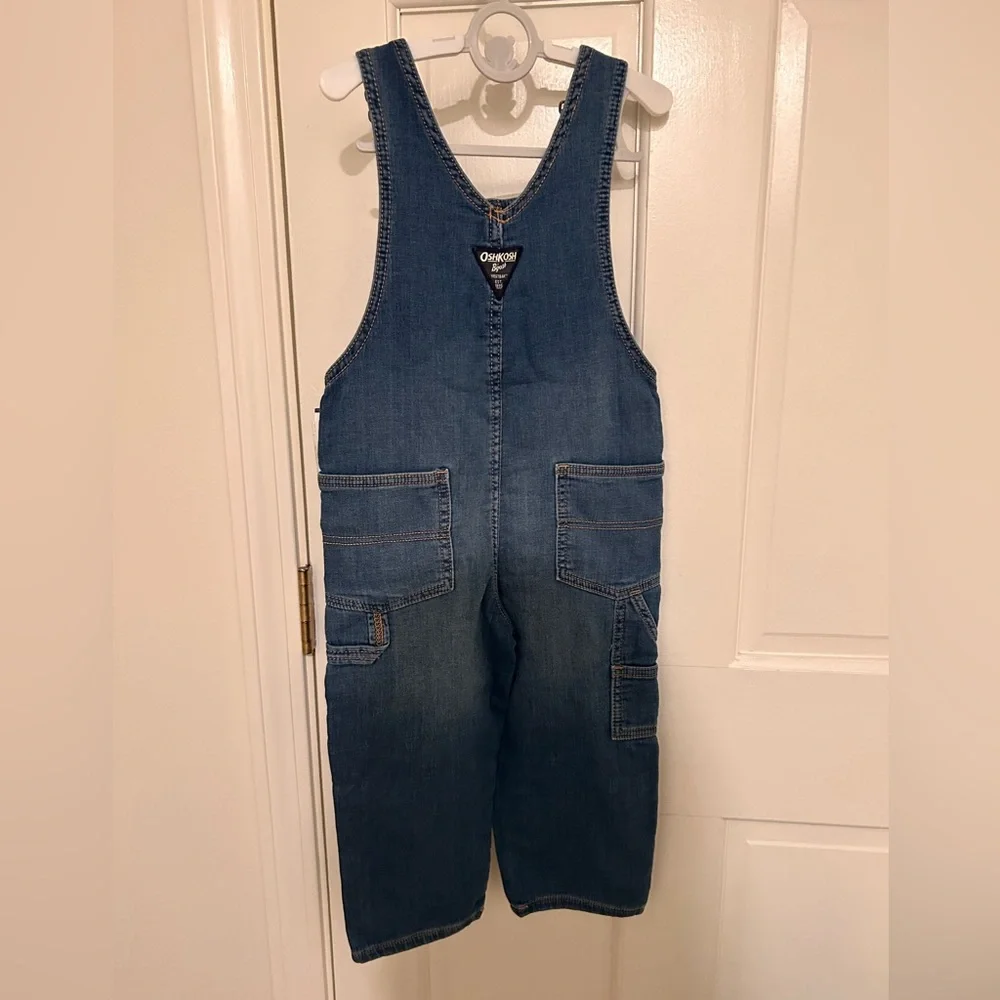 NWT OshKosh B'gosh Denim Overalls 3T
